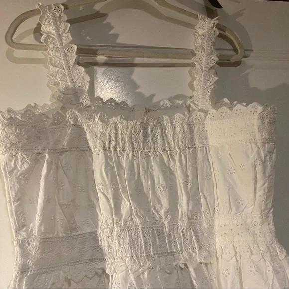 Gap X Doen Eyelet Midi Dress Size M NWT - Picture 6 of 10